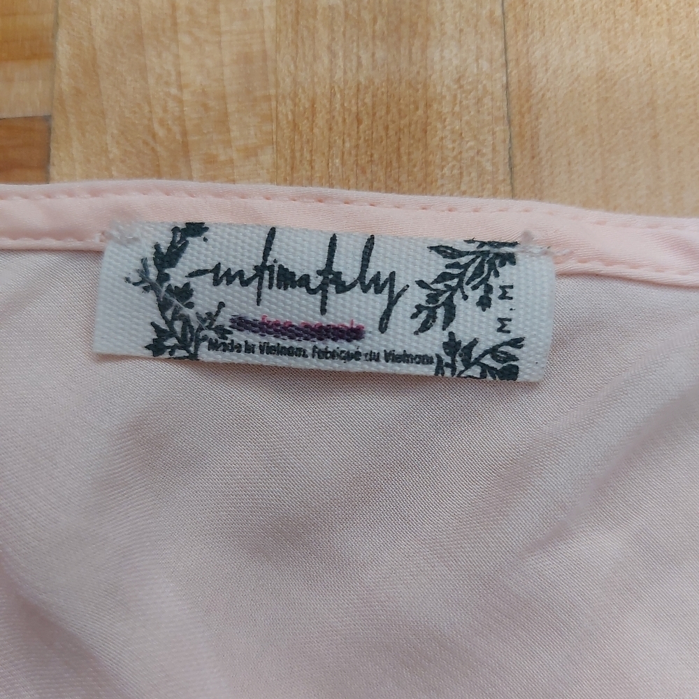 Intimately free people satin slip dress with adjustable length nwot  size M - Picture 8 of 8